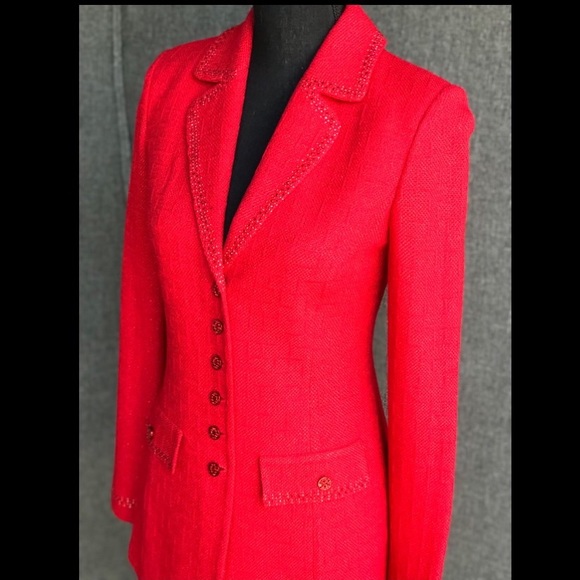 ST. JOHN Evening by Marie Gray Knit Jacket - Picture 3 of 7